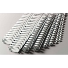 Пружины пласт. COMB BIND 12мм., белые, 100шт./уп.